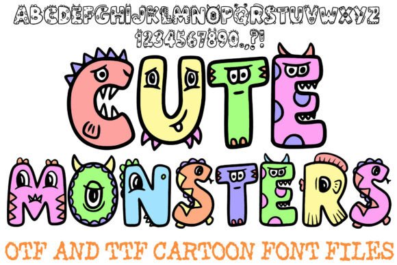 Download Cute Monsters - Premium Resources